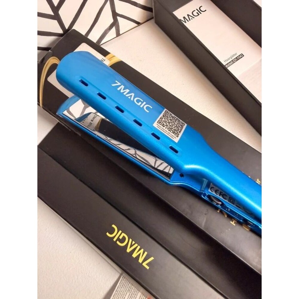 7 Magic Blue Hair Straightener 5076